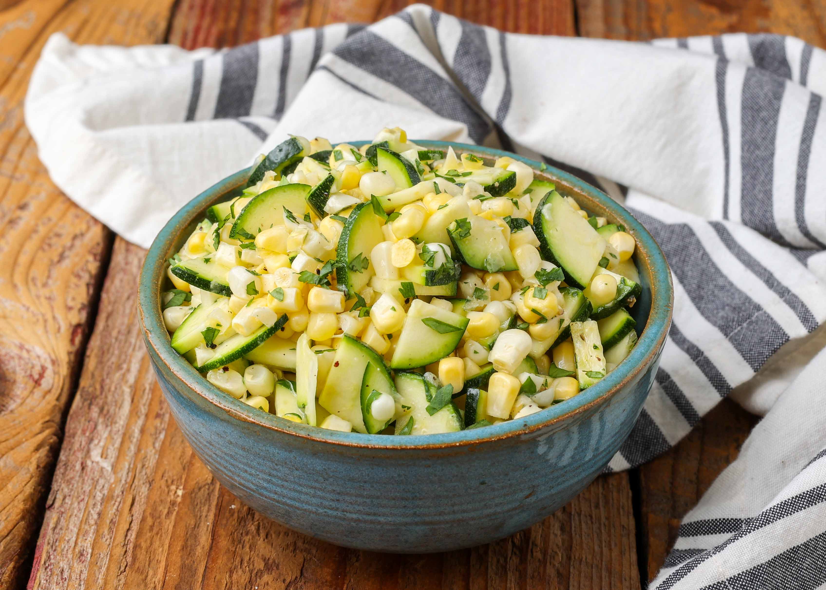 Perfect Raw Zucchini Corn Salad: Slicing Tips for Best Texture